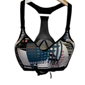 Victoria’s Sport Graphic Print Strappy Back Incredible Sports Bra Size 32D